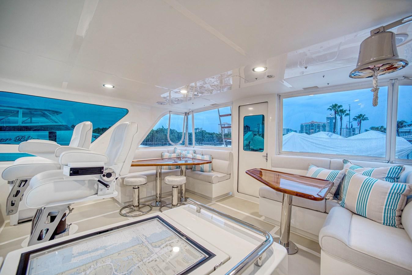inside of a yacht aboard QUIXOTIC Yacht for Sale