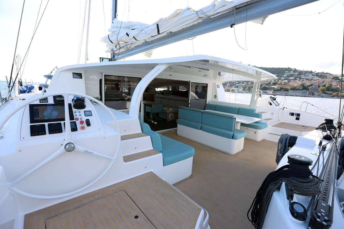 a boat on the water aboard ELSSA Yacht for Sale