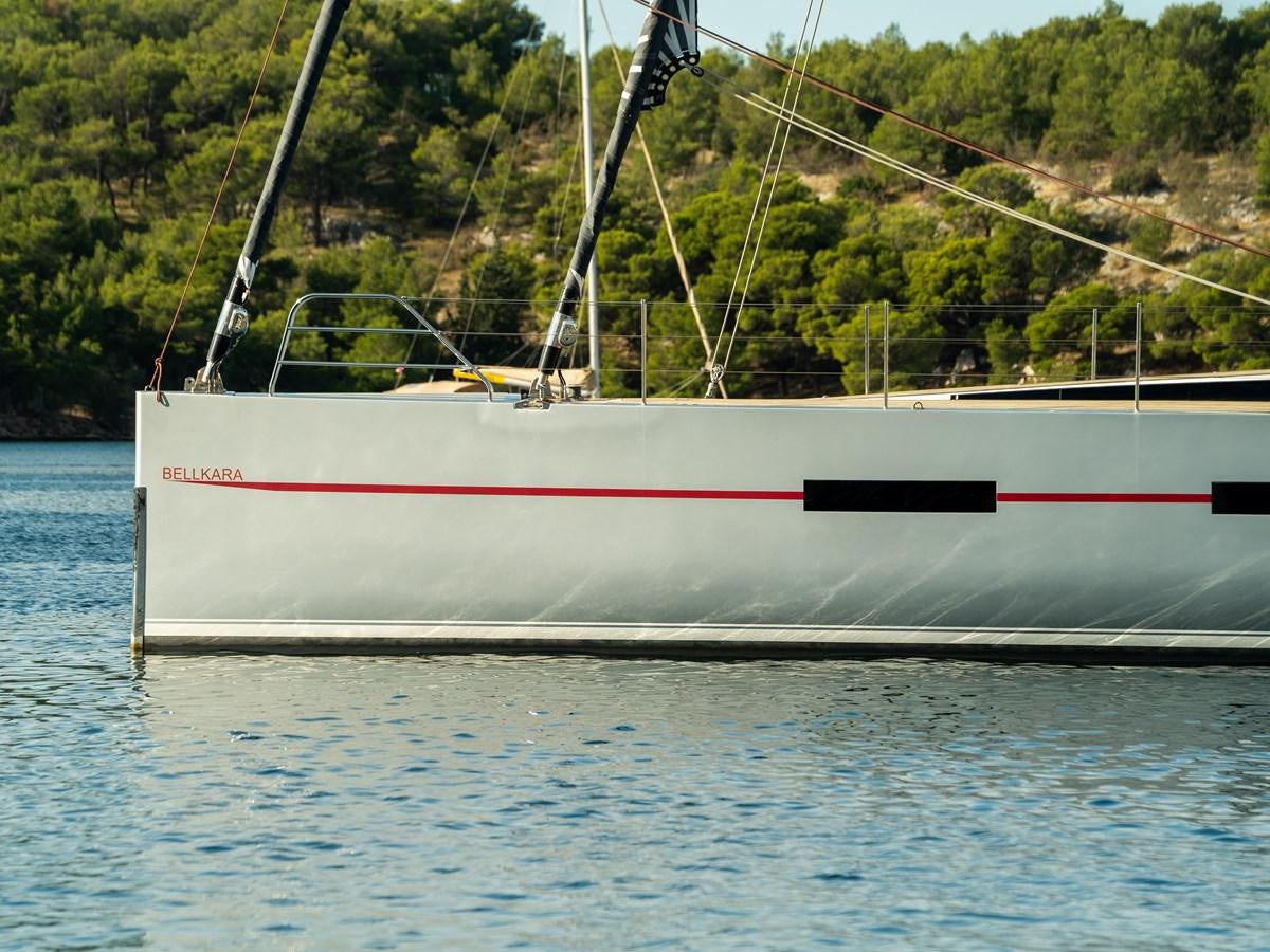 a boat on the water aboard BELKARA Yacht for Sale