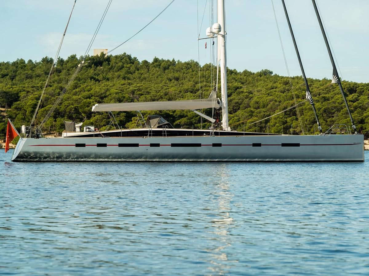 a boat on the water aboard BELKARA Yacht for Sale