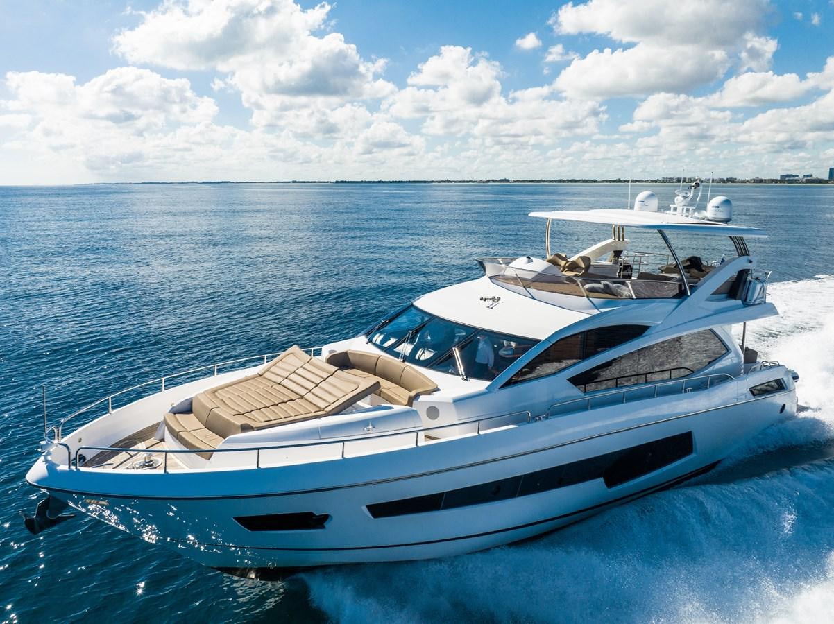 a boat on the water aboard GOLDEN OURS Yacht for Sale