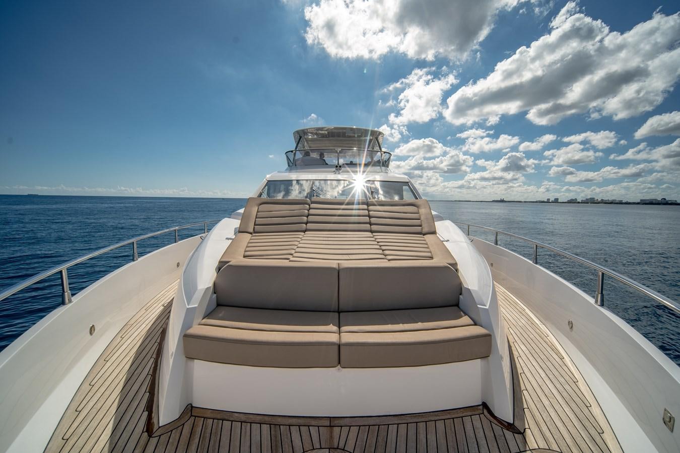 a boat on a body of water aboard GOLDEN OURS Yacht for Sale