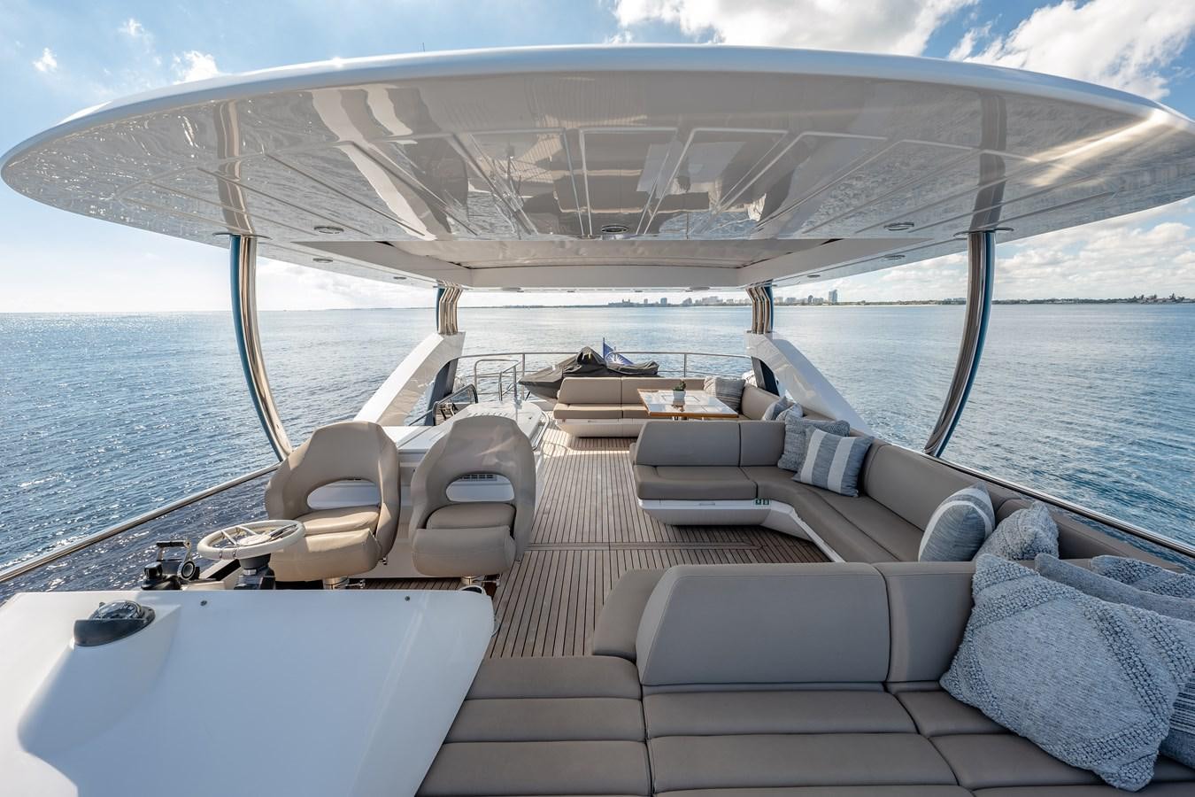 a boat on the water aboard GOLDEN OURS Yacht for Sale