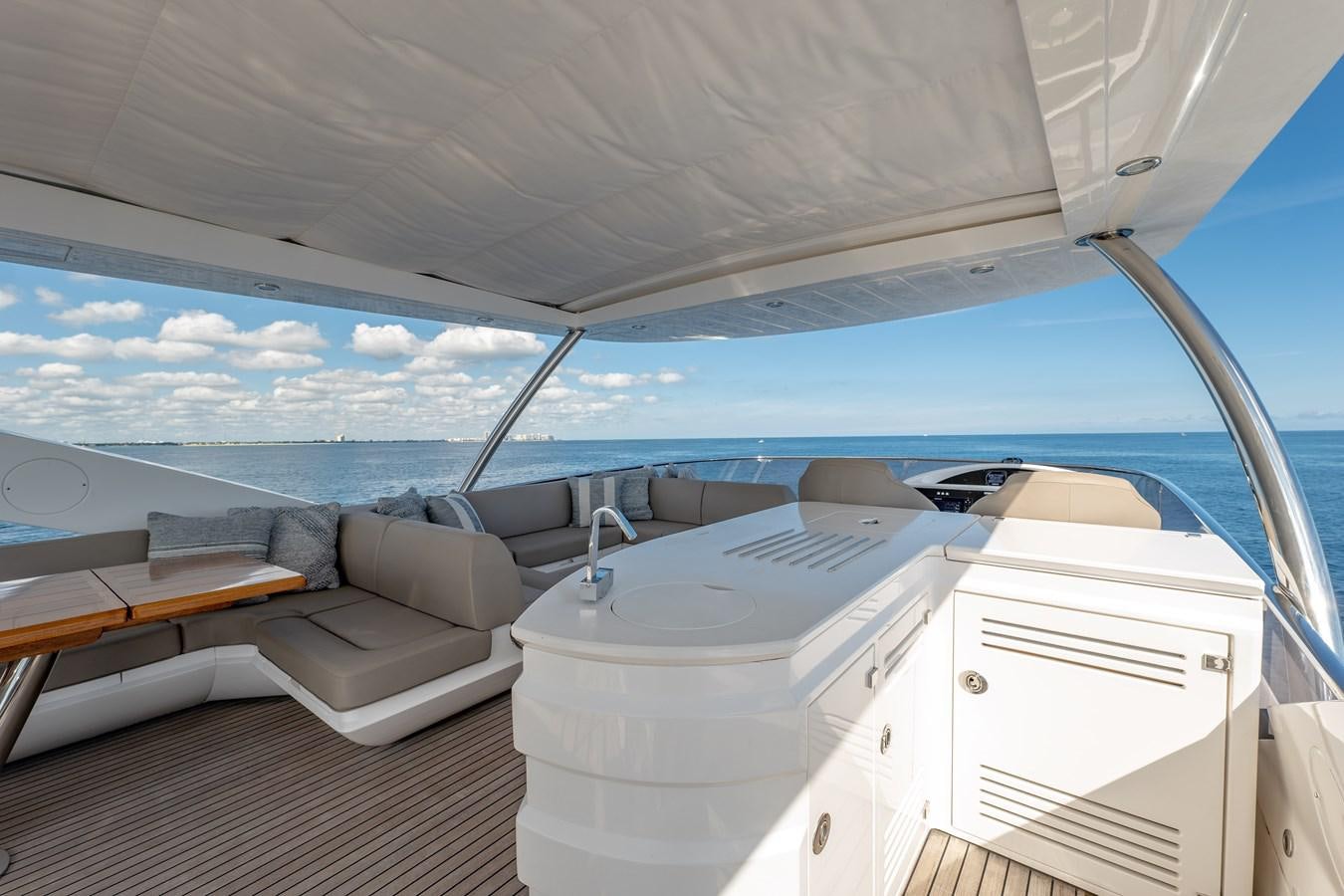 a boat on the water aboard GOLDEN OURS Yacht for Sale