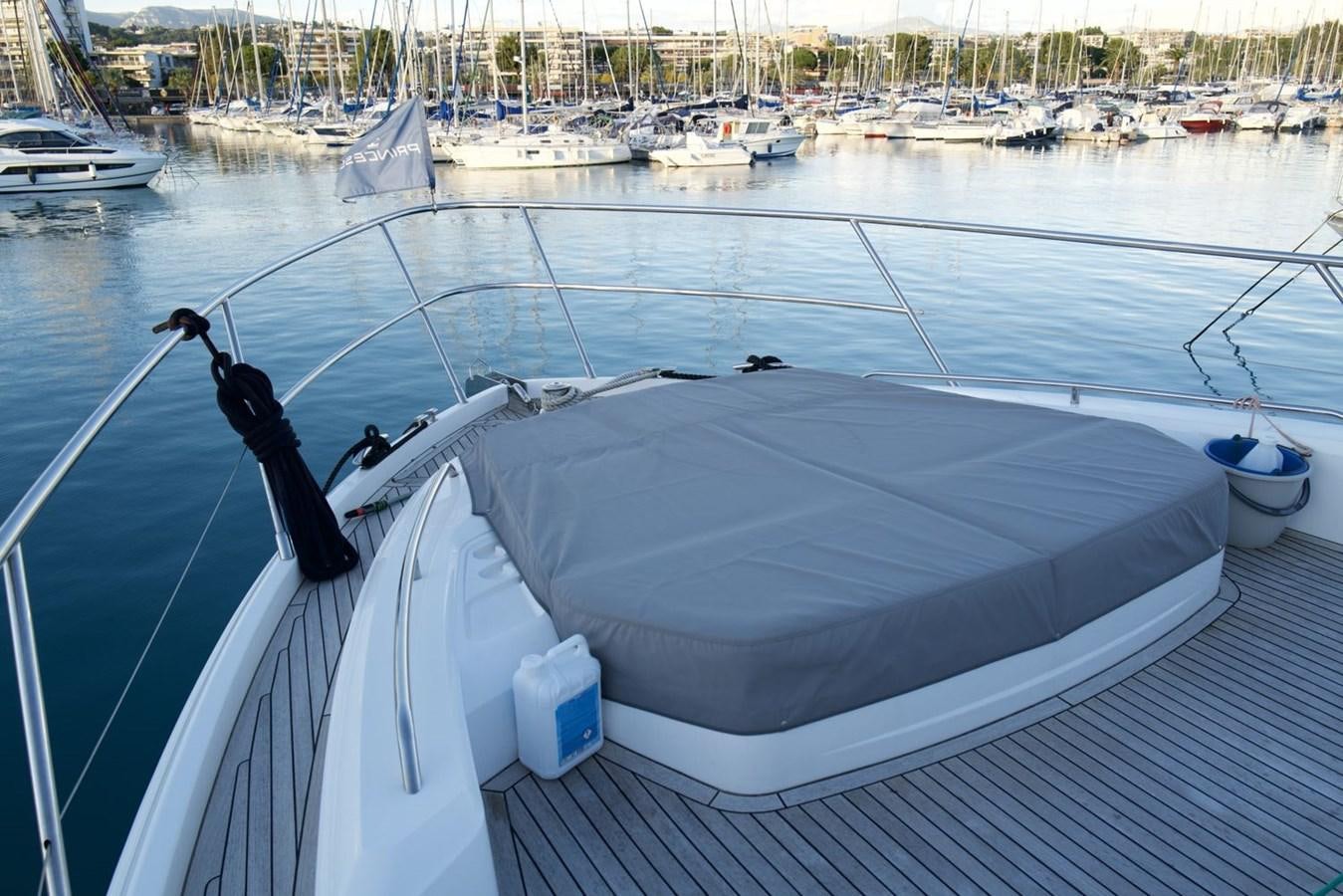 a boat on the water aboard PRINCESS S65 Yacht for Sale