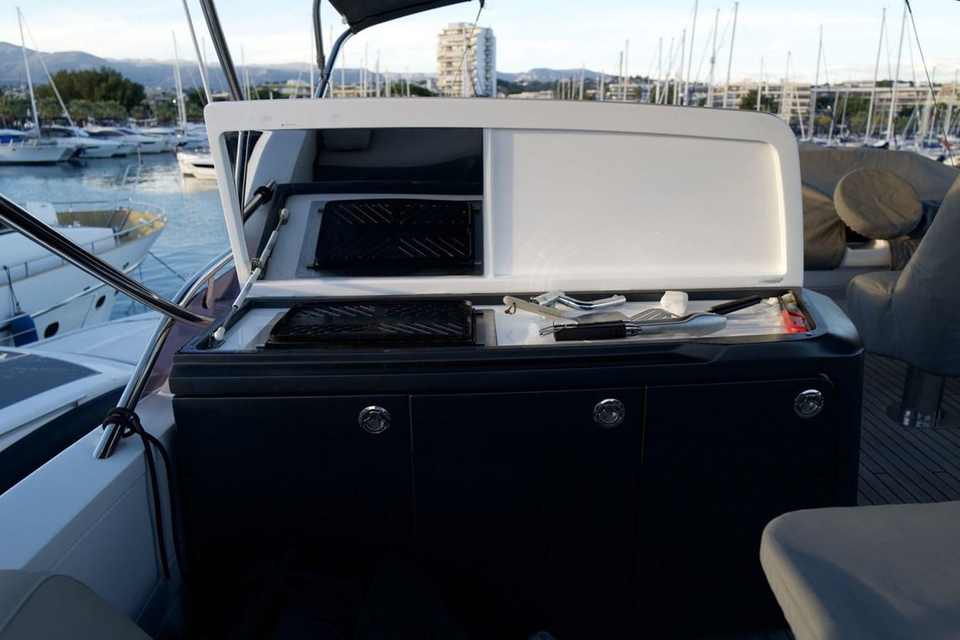 the back of a boat aboard PRINCESS S65 Yacht for Sale