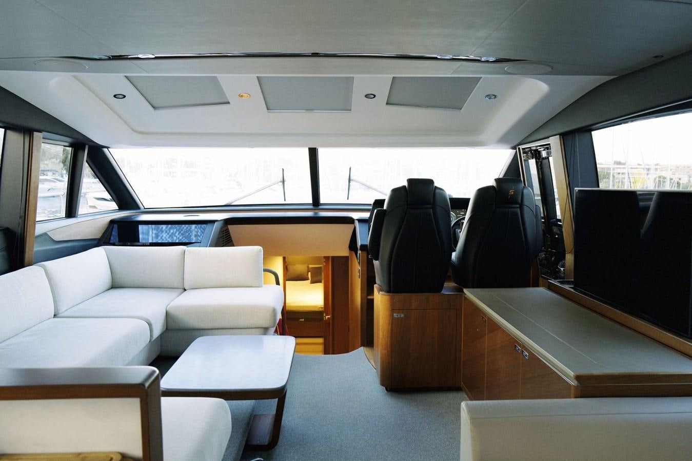 inside of a vehicle aboard PRINCESS S65 Yacht for Sale
