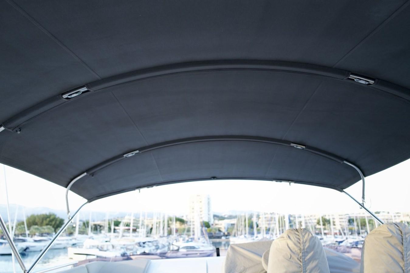 a view of a road from inside a car aboard PRINCESS S65 Yacht for Sale