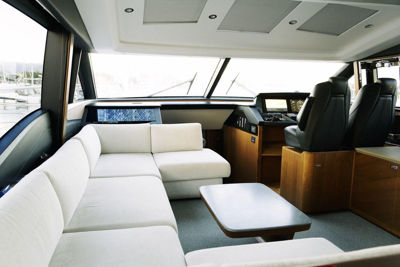 inside of a vehicle aboard PRINCESS S65 Yacht for Sale
