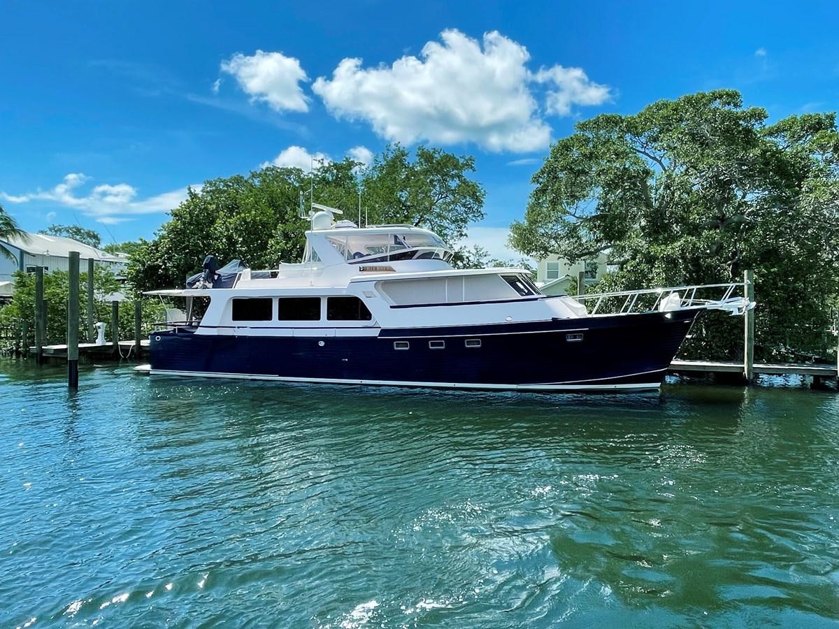 a boat in the water aboard BLUE ROSY V Yacht for Sale
