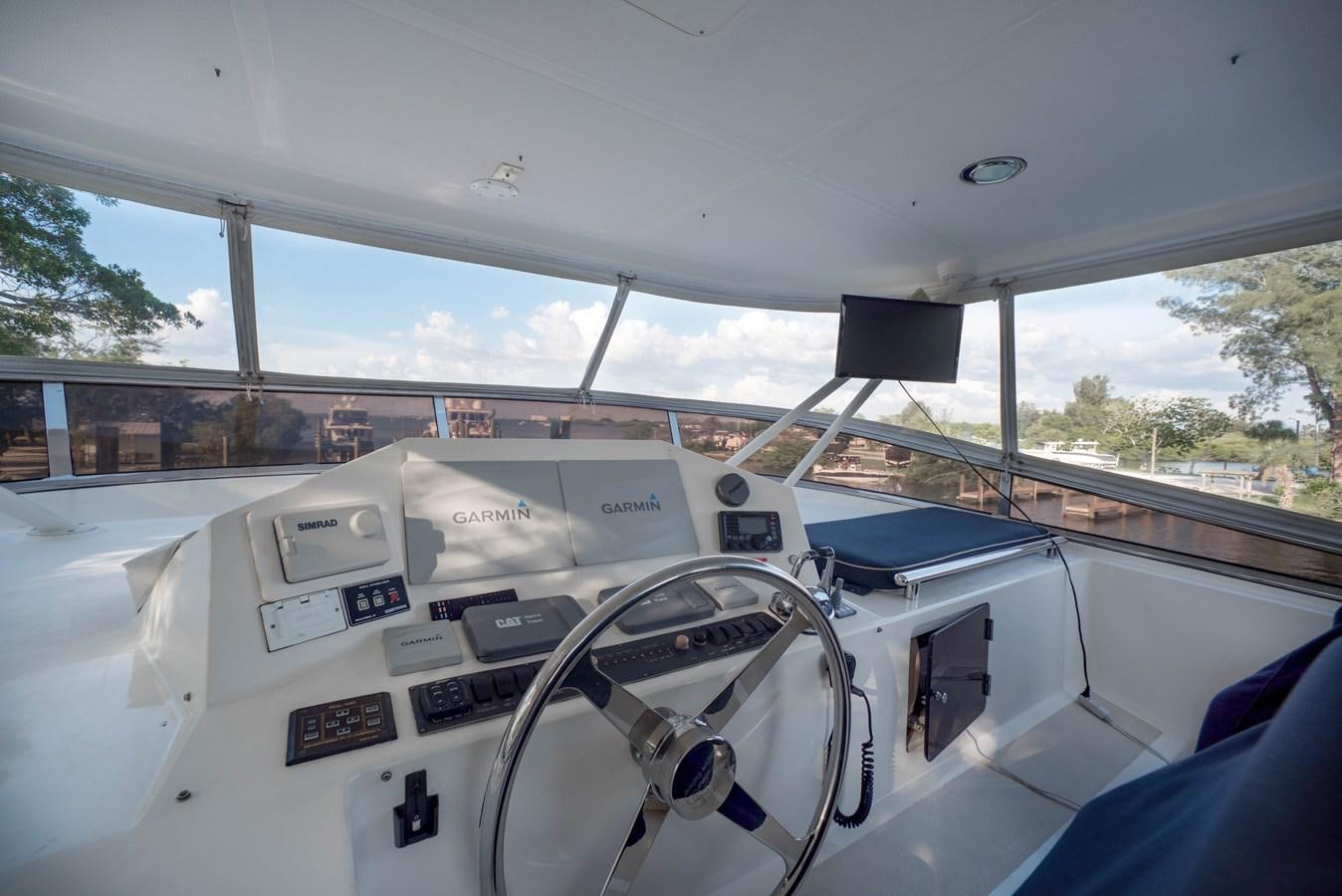 the inside of a car aboard BLUE ROSY V Yacht for Sale
