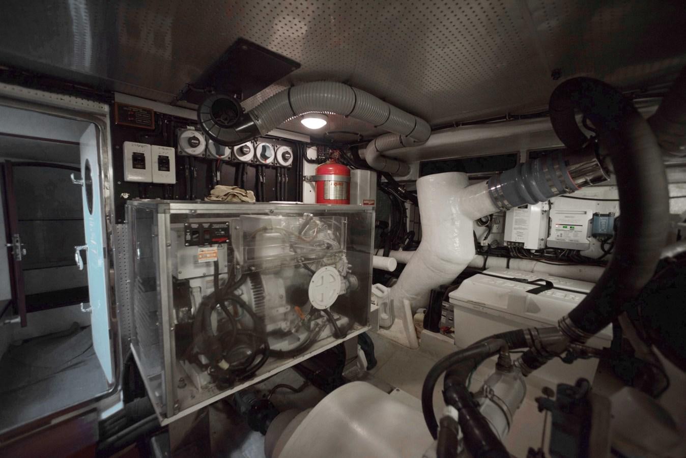 a machine in a room aboard BLUE ROSY V Yacht for Sale