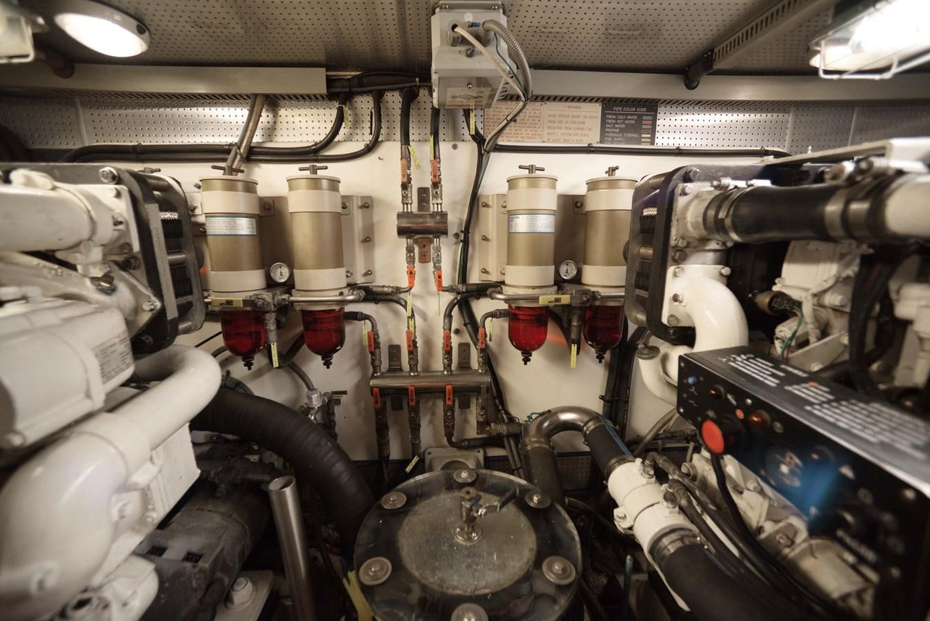 a close-up of a machine aboard BLUE ROSY V Yacht for Sale