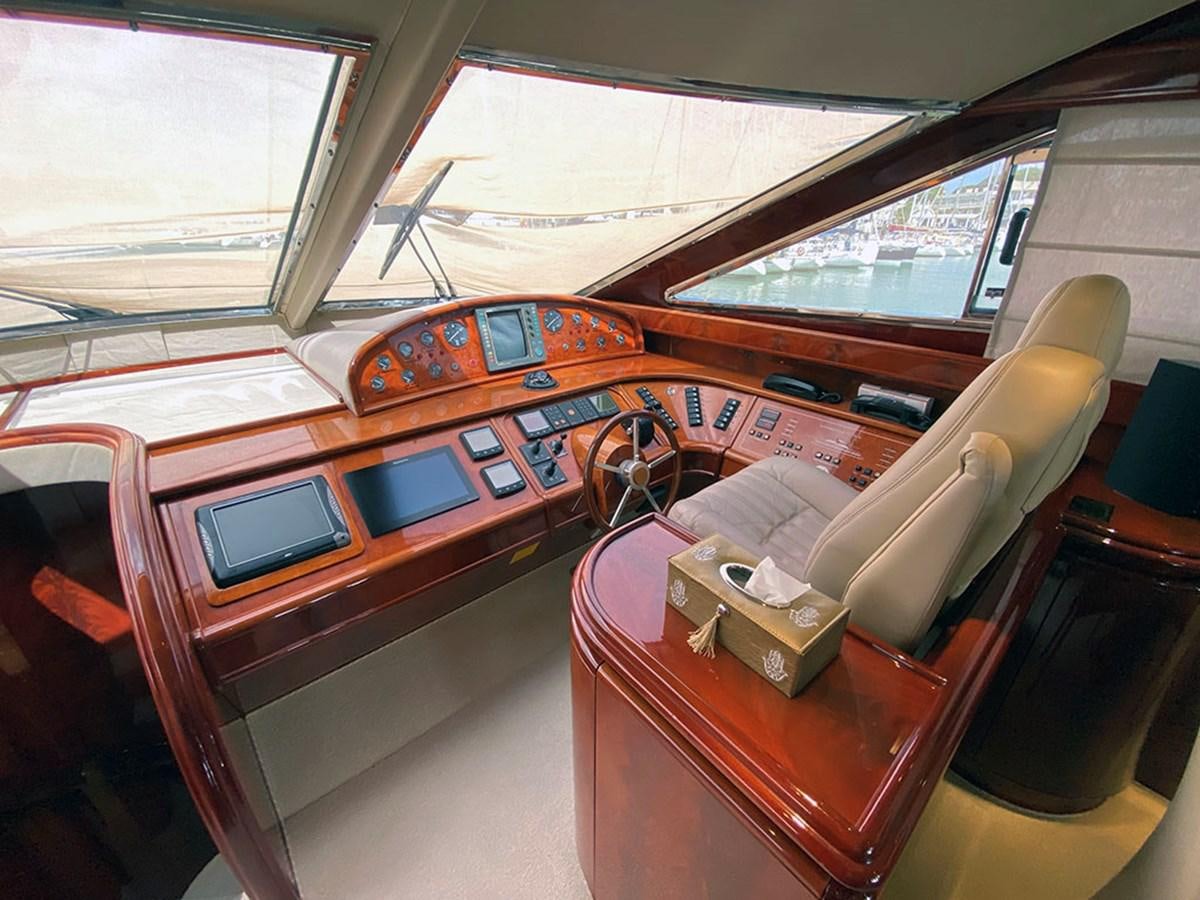 inside of a vehicle aboard SPEED 5 Yacht for Sale