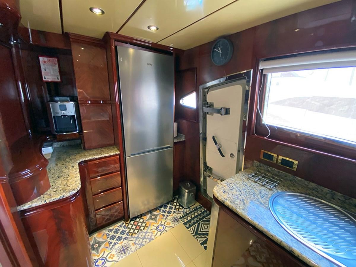 a bathroom with a shower unit and a sink aboard SPEED 5 Yacht for Sale