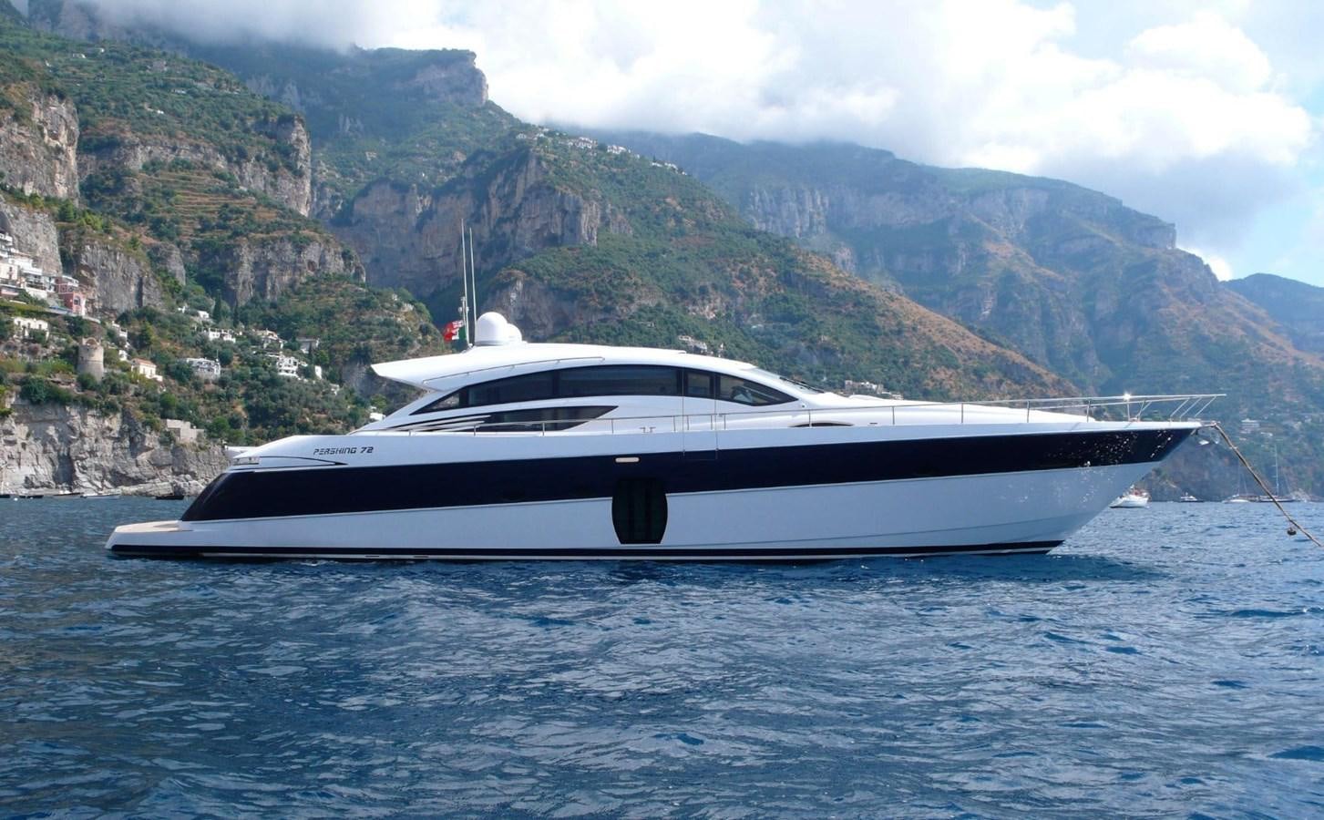 a boat on the water aboard GUSS 97 Yacht for Sale