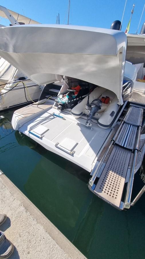 a machine on the field aboard GUSS 97 Yacht for Sale