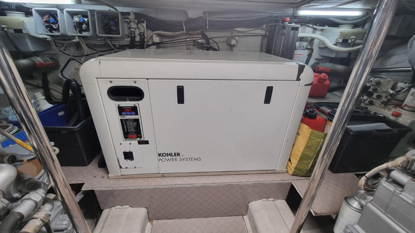 a white rectangular object with a black object inside aboard GUSS 97 Yacht for Sale