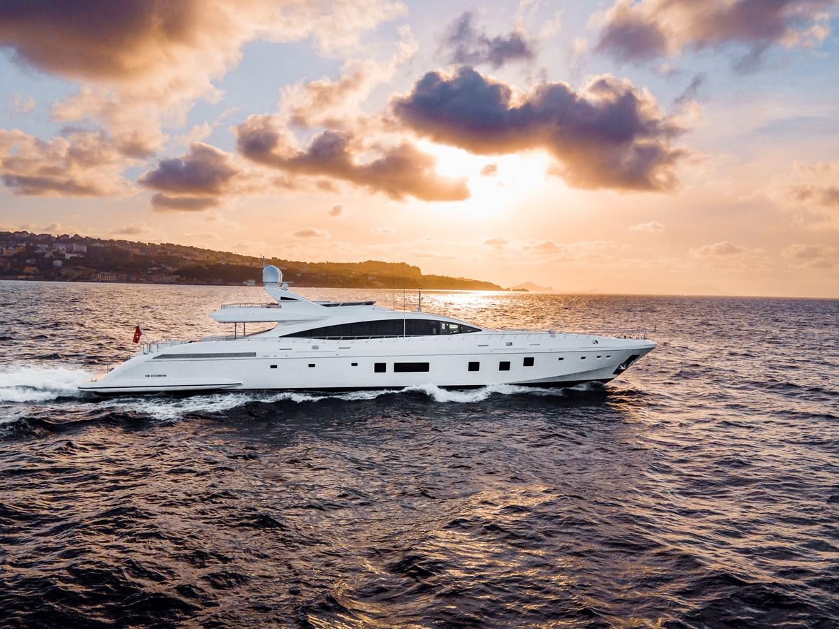 a boat on the water aboard AAA Yacht for Sale