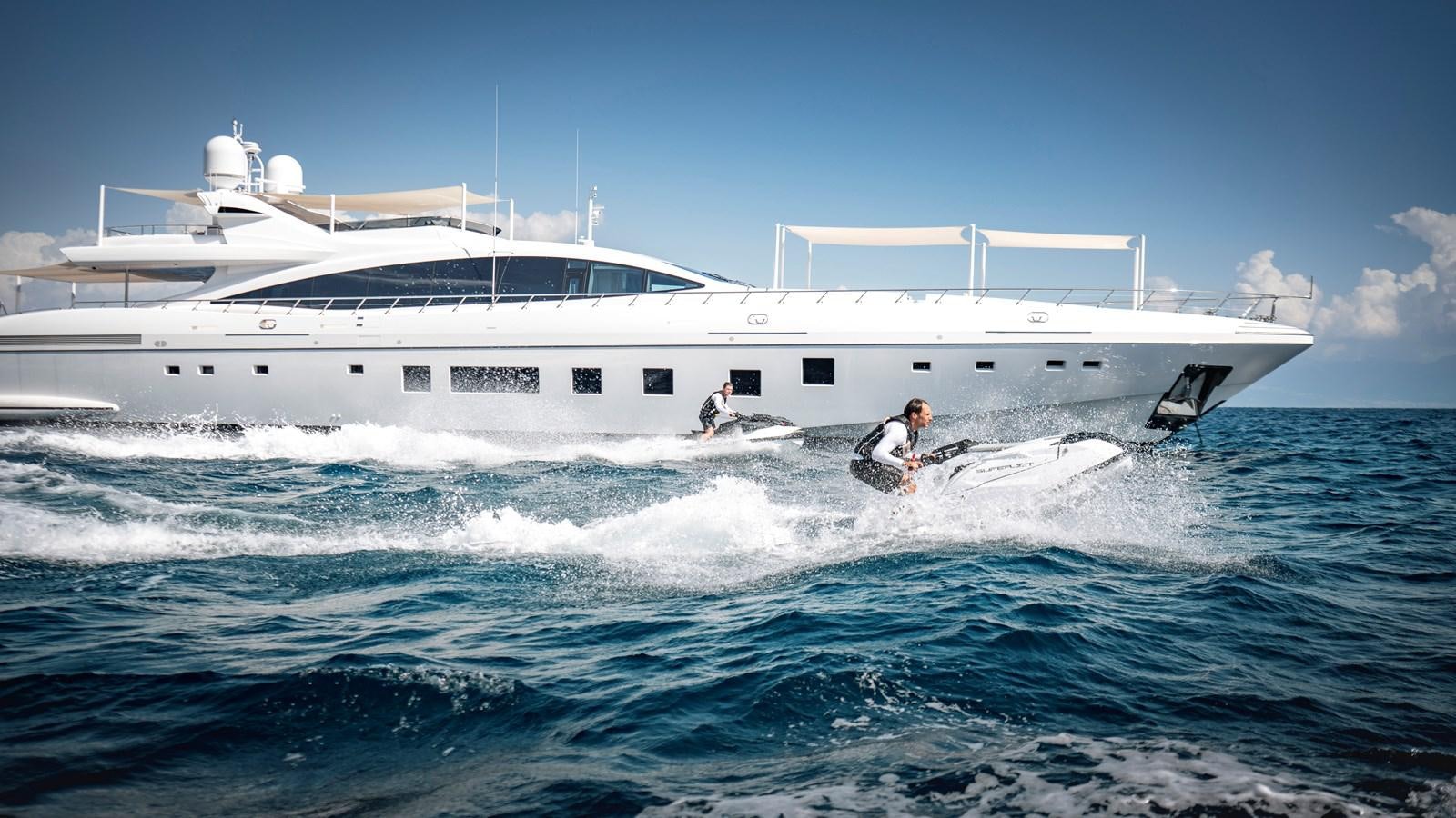 a boat in the water aboard AAA Yacht for Sale