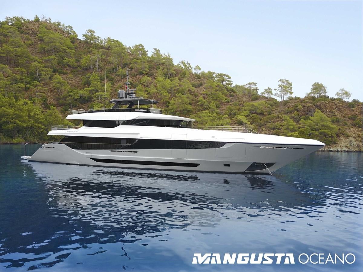 a boat on the water aboard SANCTUARY Yacht for Sale