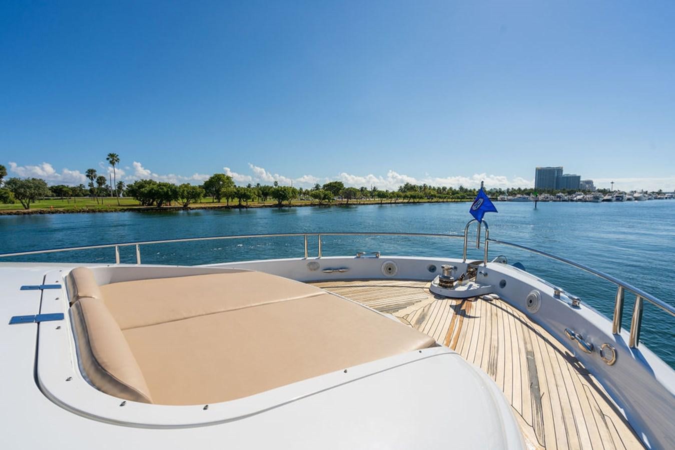 a boat on the water aboard CHIP Yacht for Sale
