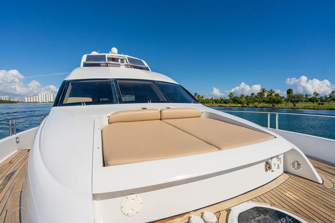 a boat on a body of water aboard CHIP Yacht for Sale