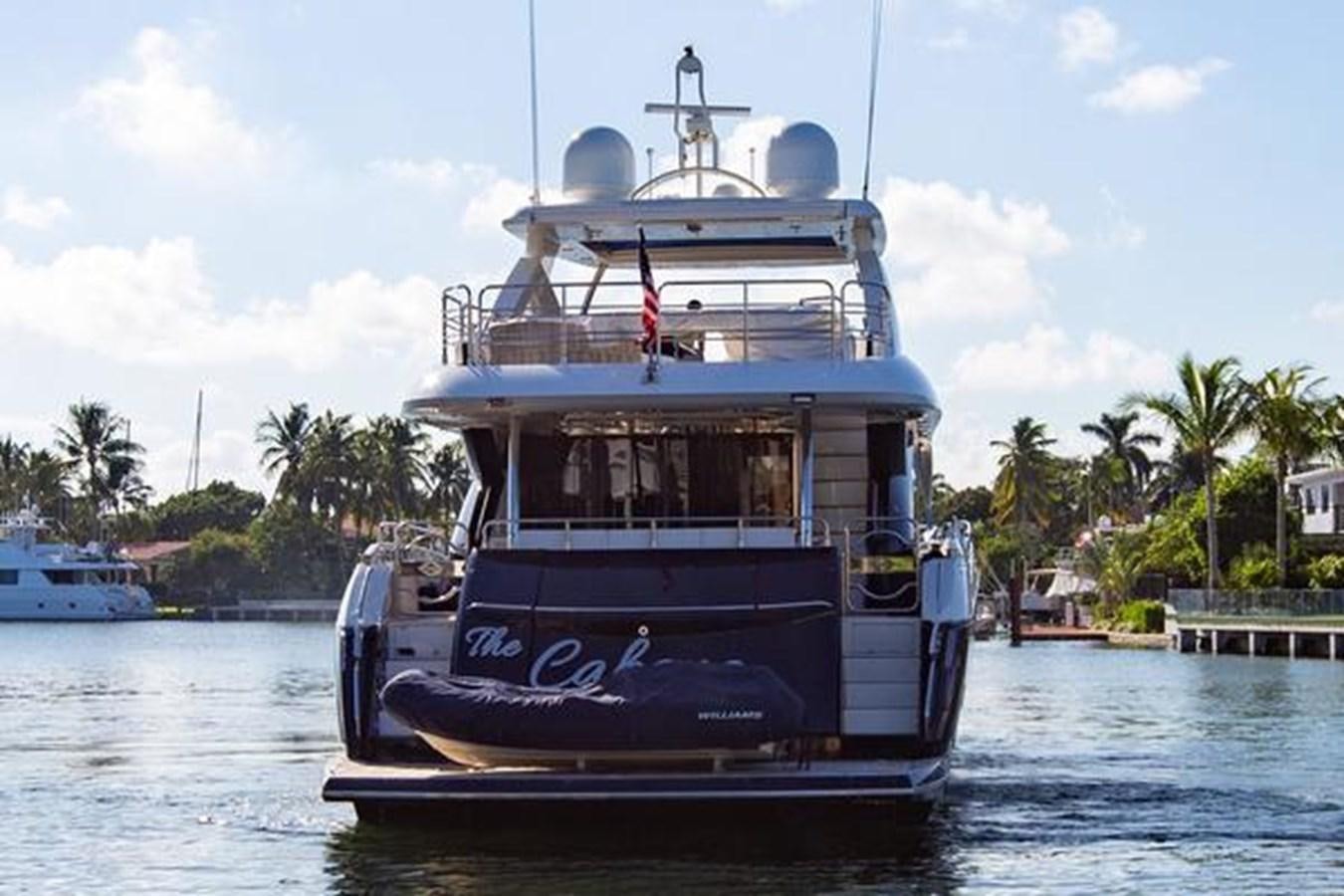 a boat on the water aboard THE CABANA Yacht for Sale