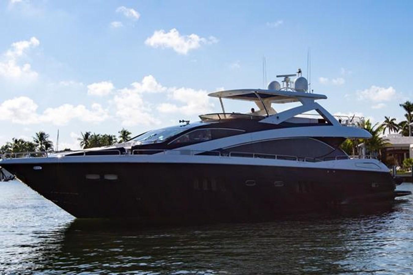 a boat on the water aboard THE CABANA Yacht for Sale