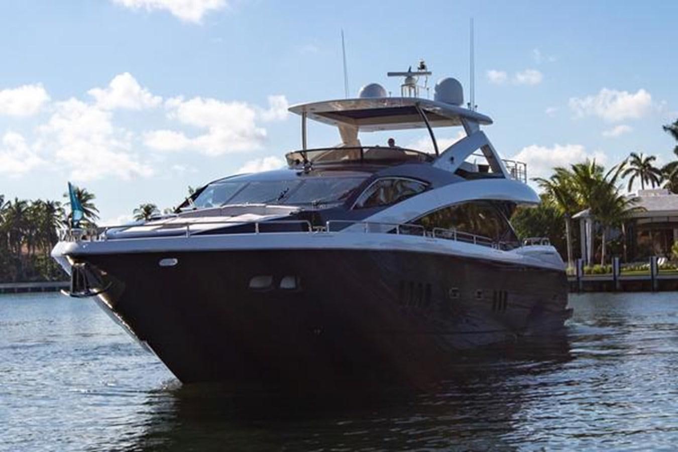 a large boat in the water aboard THE CABANA Yacht for Sale