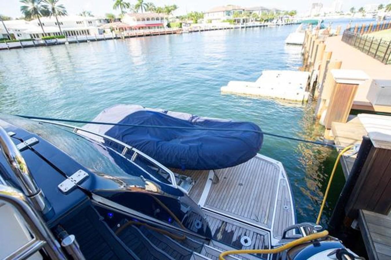 a boat in the water aboard THE CABANA Yacht for Sale