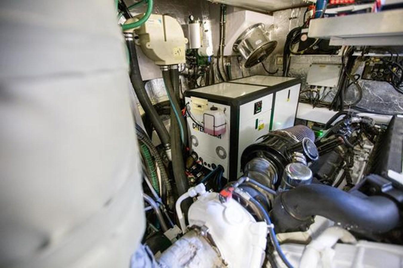 a machine with wires aboard THE CABANA Yacht for Sale