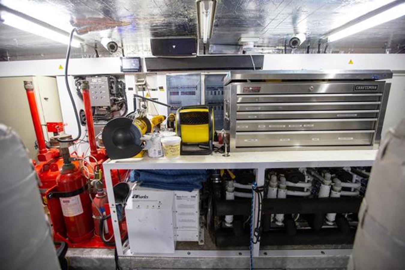 a machine with a few tubes aboard THE CABANA Yacht for Sale