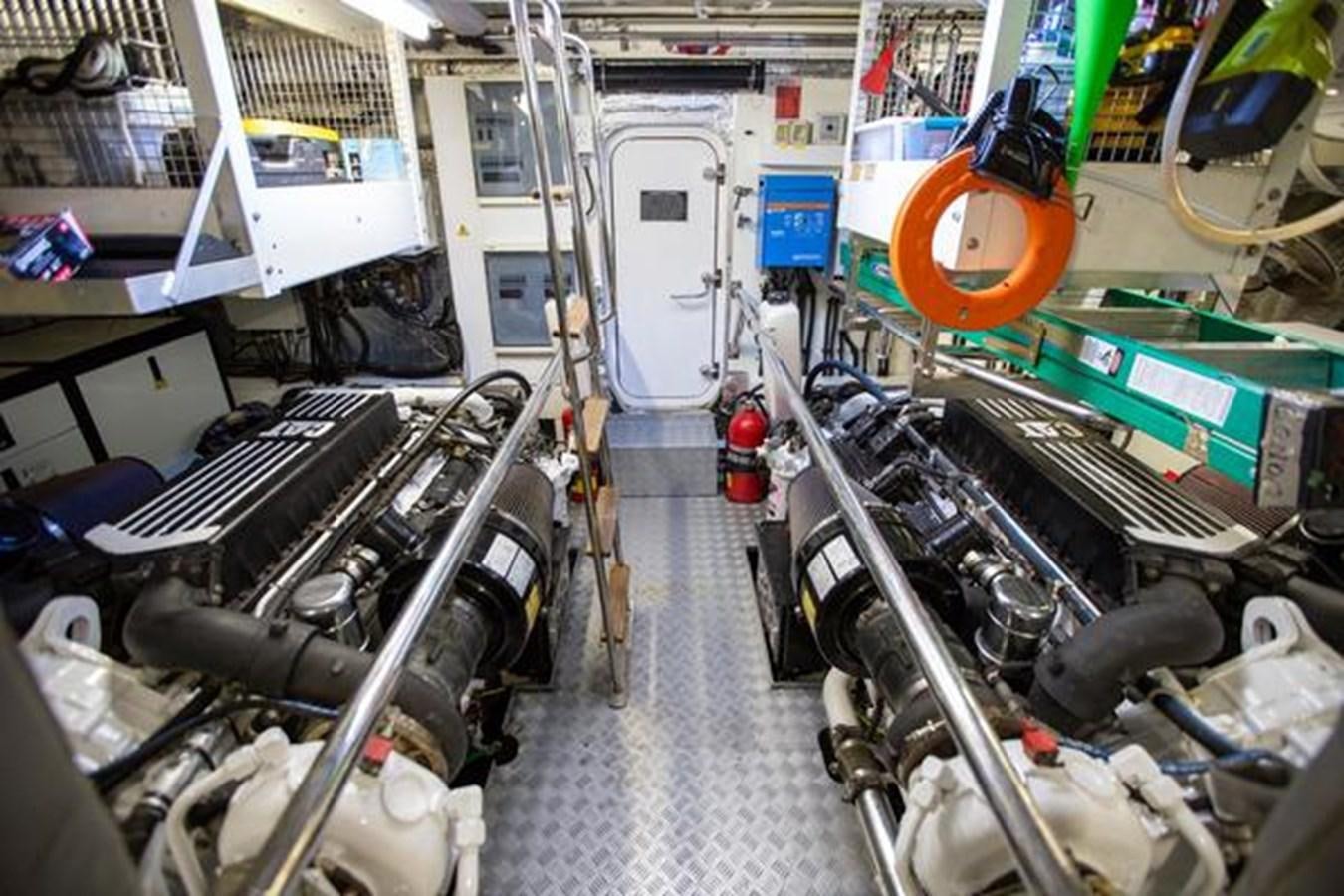 a room with machinery aboard THE CABANA Yacht for Sale