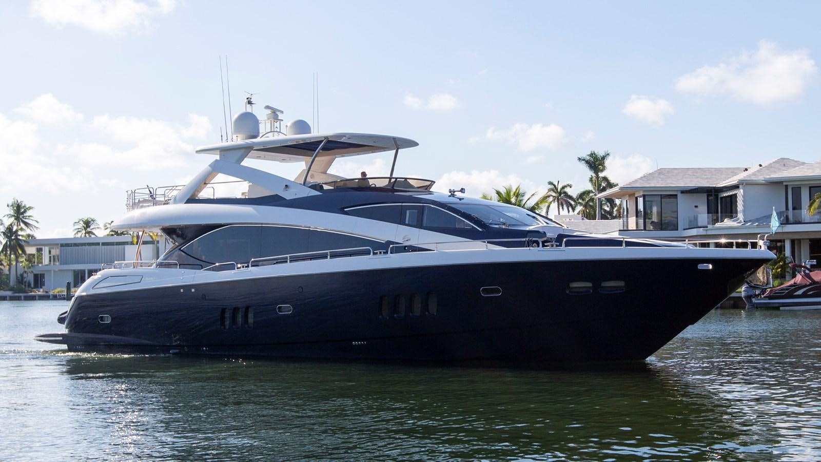 a boat on the water aboard THE CABANA Yacht for Sale