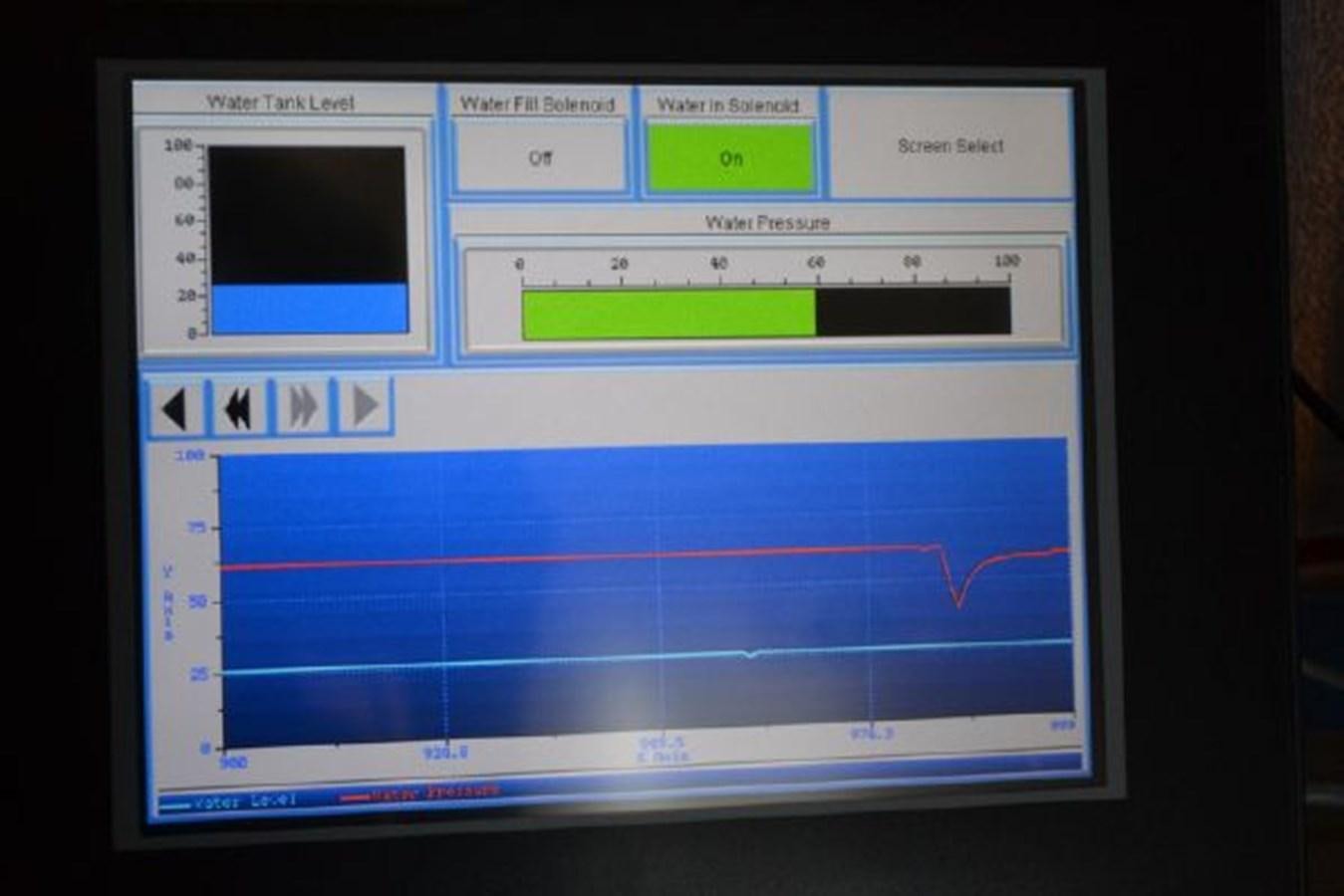 a screen shot of a computer aboard ALLSEAS 92 EXPEDITION Yacht for Sale