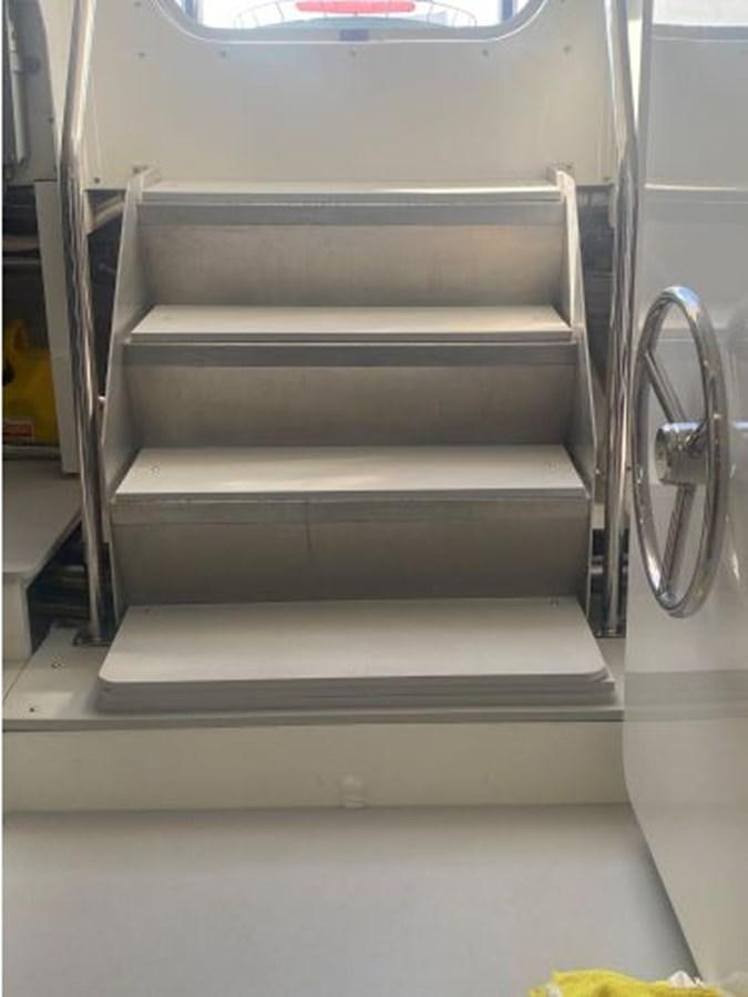 a close-up of a silver metal box aboard ALLSEAS 92 EXPEDITION Yacht for Sale