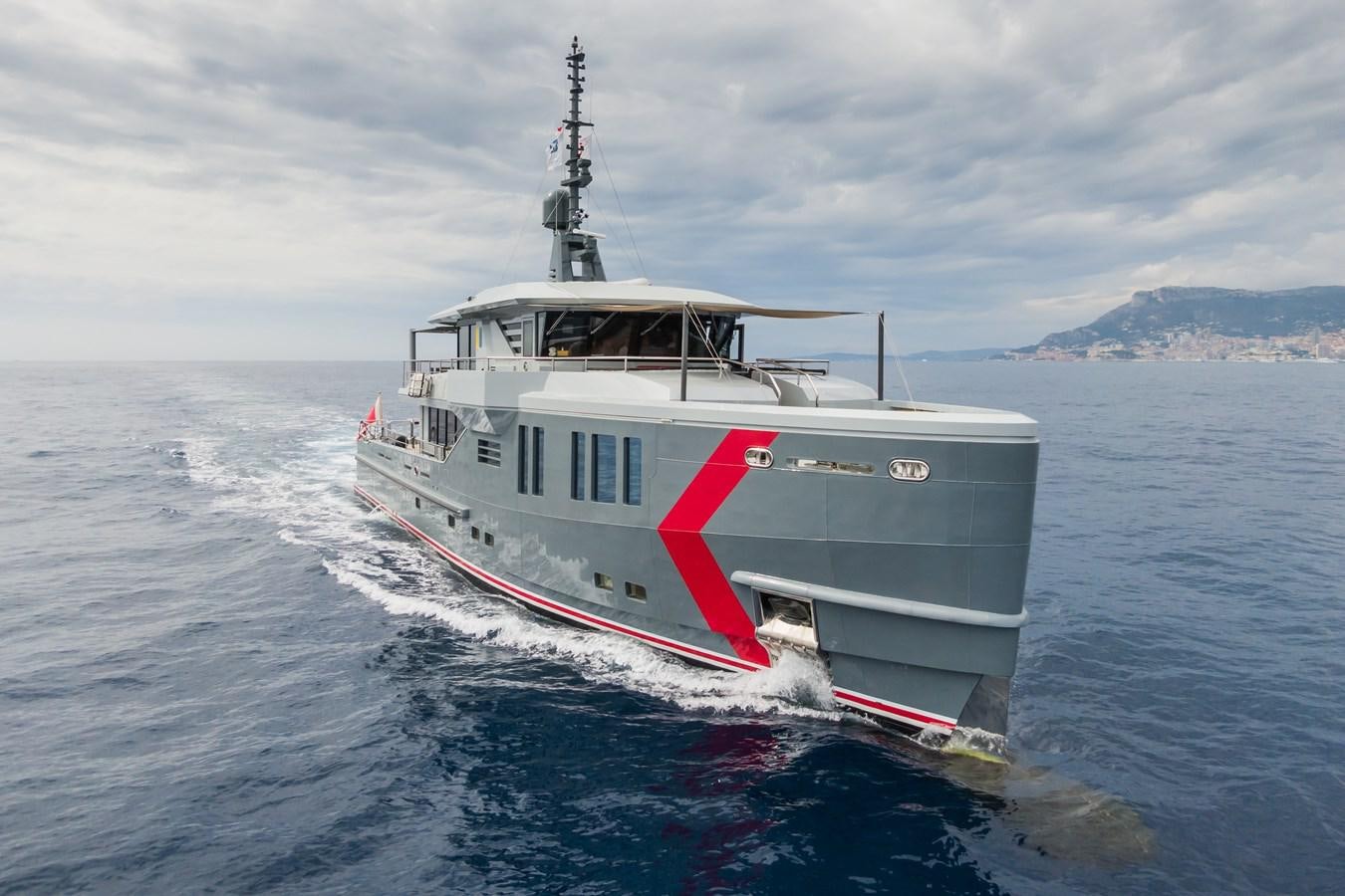 a boat on the water aboard K584 HULL 2 Yacht for Sale