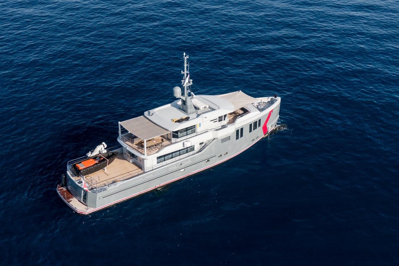 a ship in the water aboard K584 HULL 2 Yacht for Sale