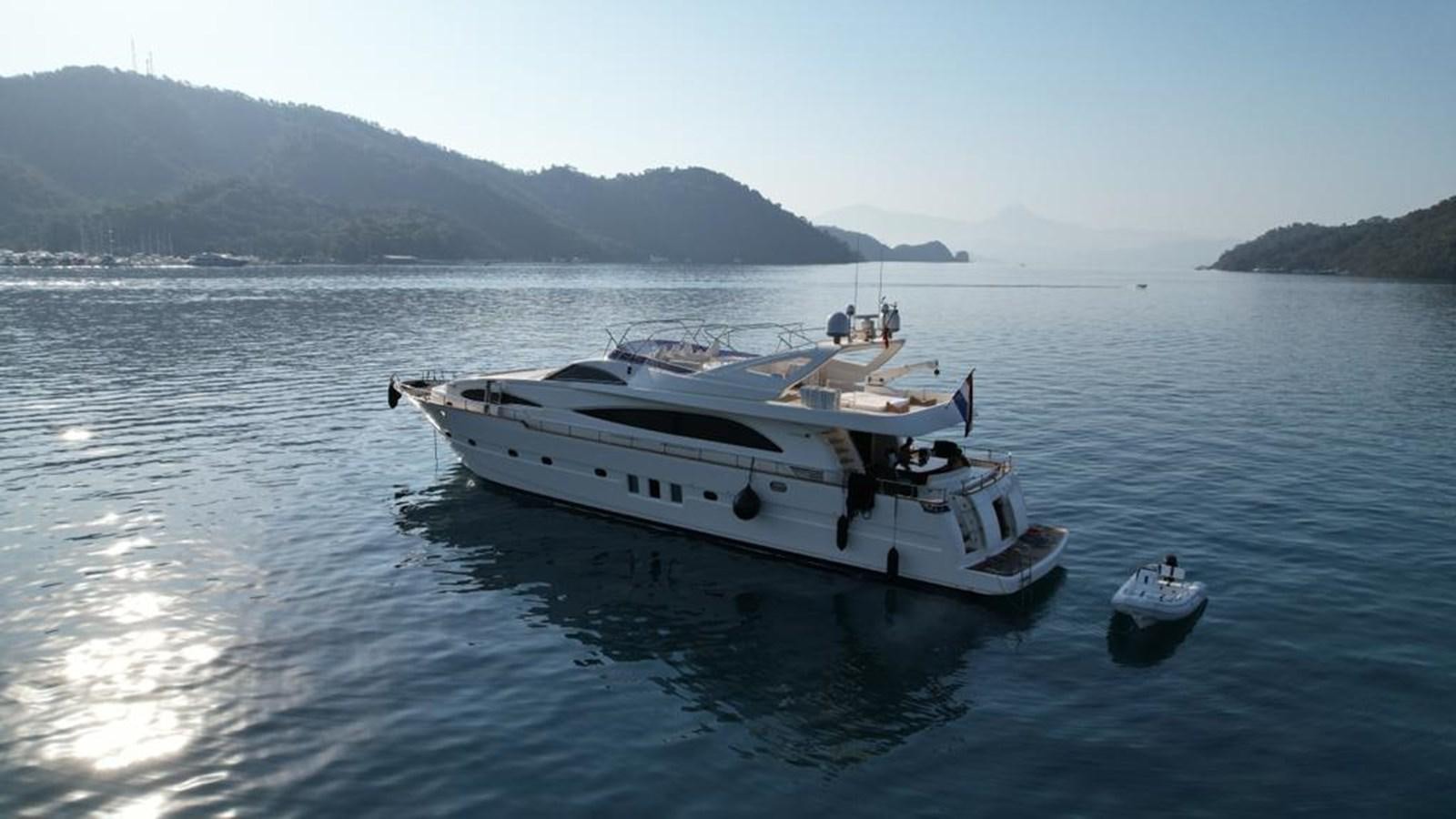 a boat on the water aboard WONDERLAND Yacht for Sale