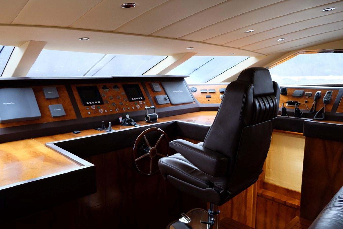 a room with chairs and desks aboard WONDERLAND Yacht for Sale