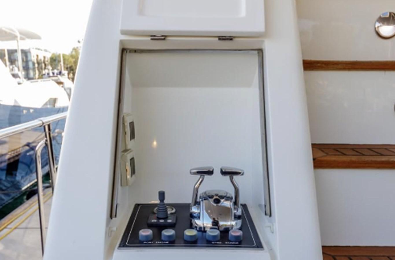 a white machine with a sink aboard THE FLYING WASP Yacht for Sale