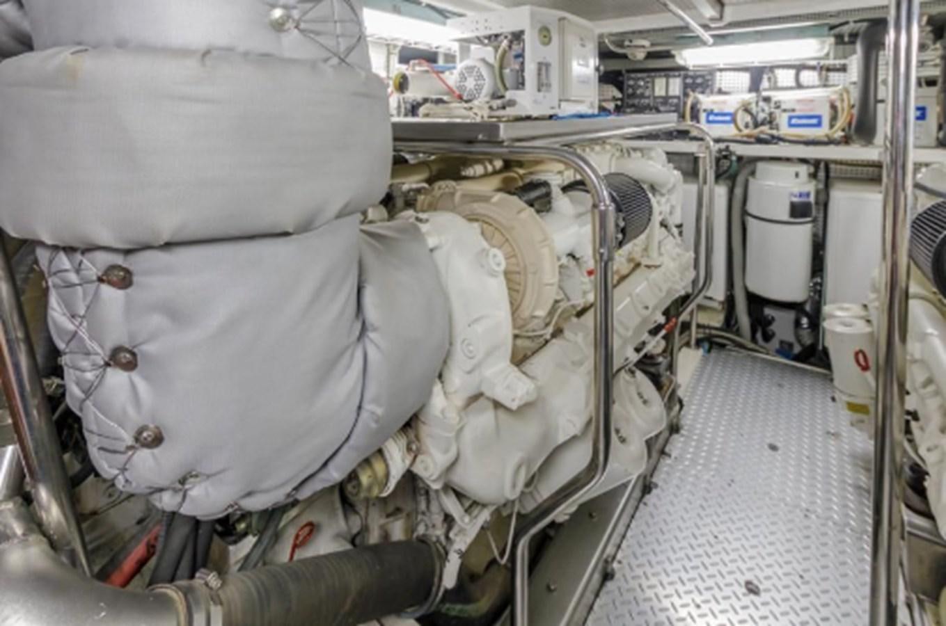 a room with white bags aboard THE FLYING WASP Yacht for Sale