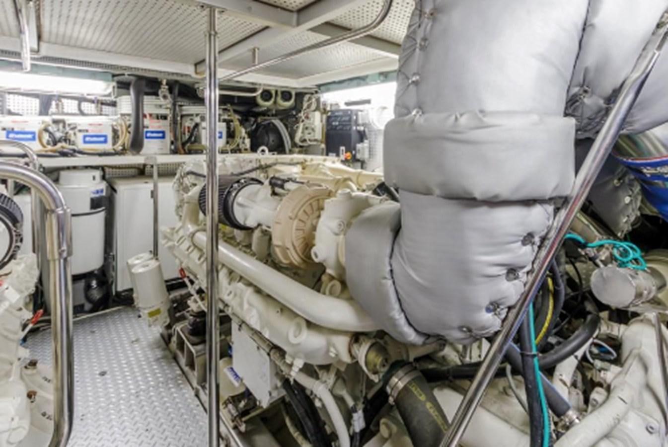 a room with machinery aboard THE FLYING WASP Yacht for Sale