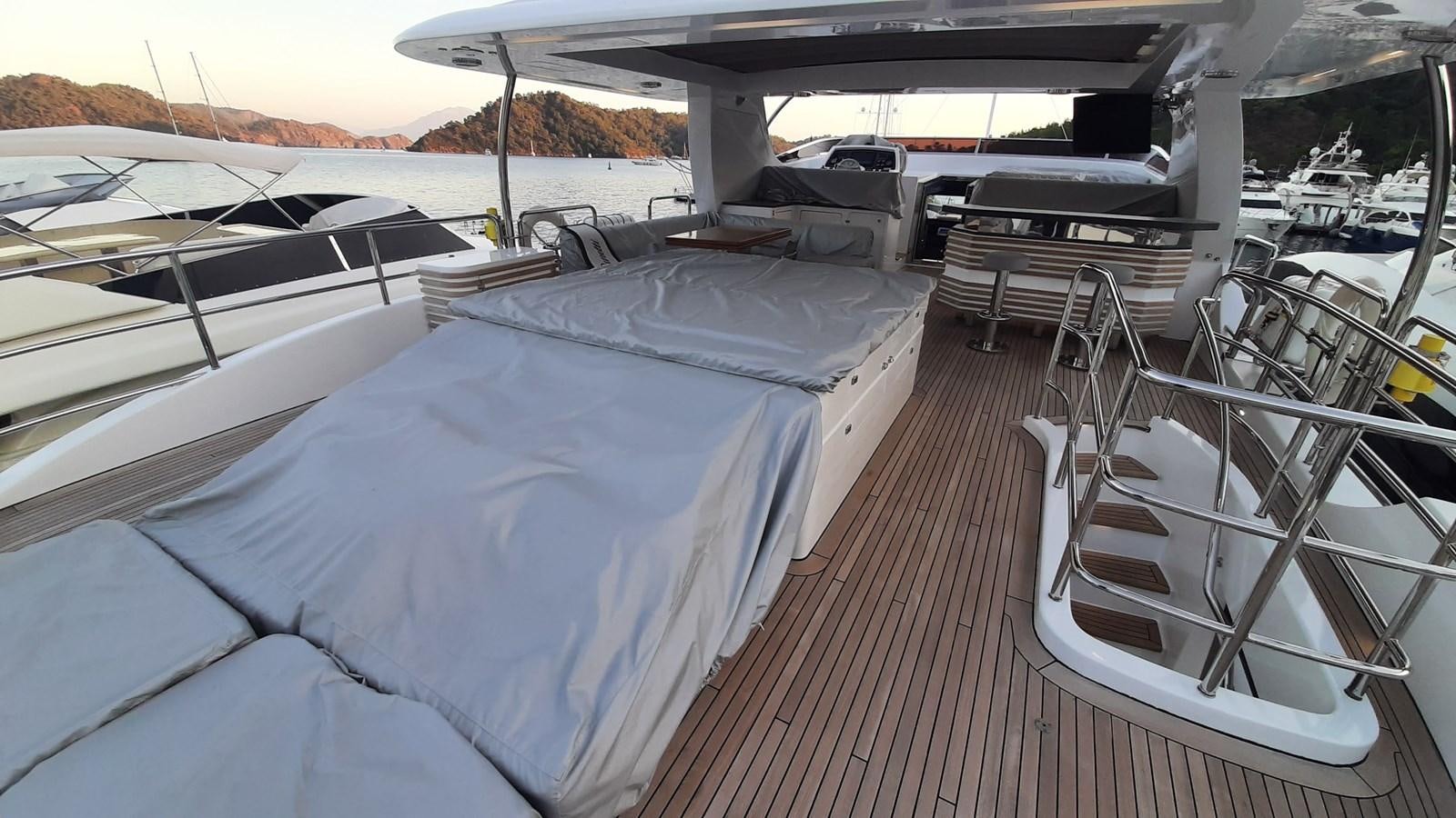 a boat on the water aboard BASMACI Yacht for Sale