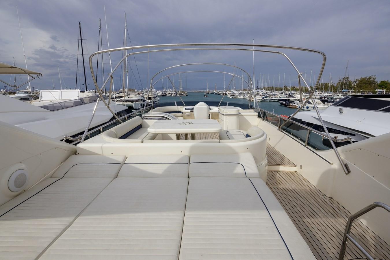 a group of boats on a dock aboard TAMARA S Yacht for Sale