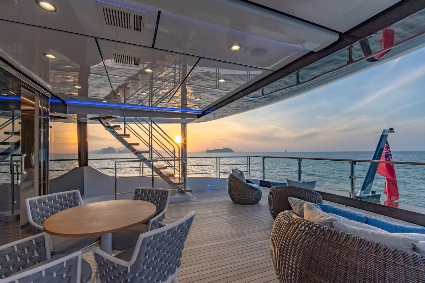 a boat on the water aboard SONG OF SONGS Yacht for Sale