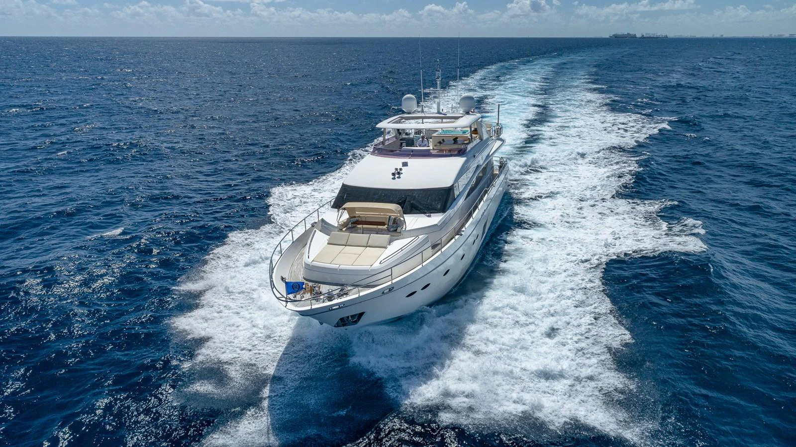 a boat on the water aboard LADY COPE Yacht for Sale