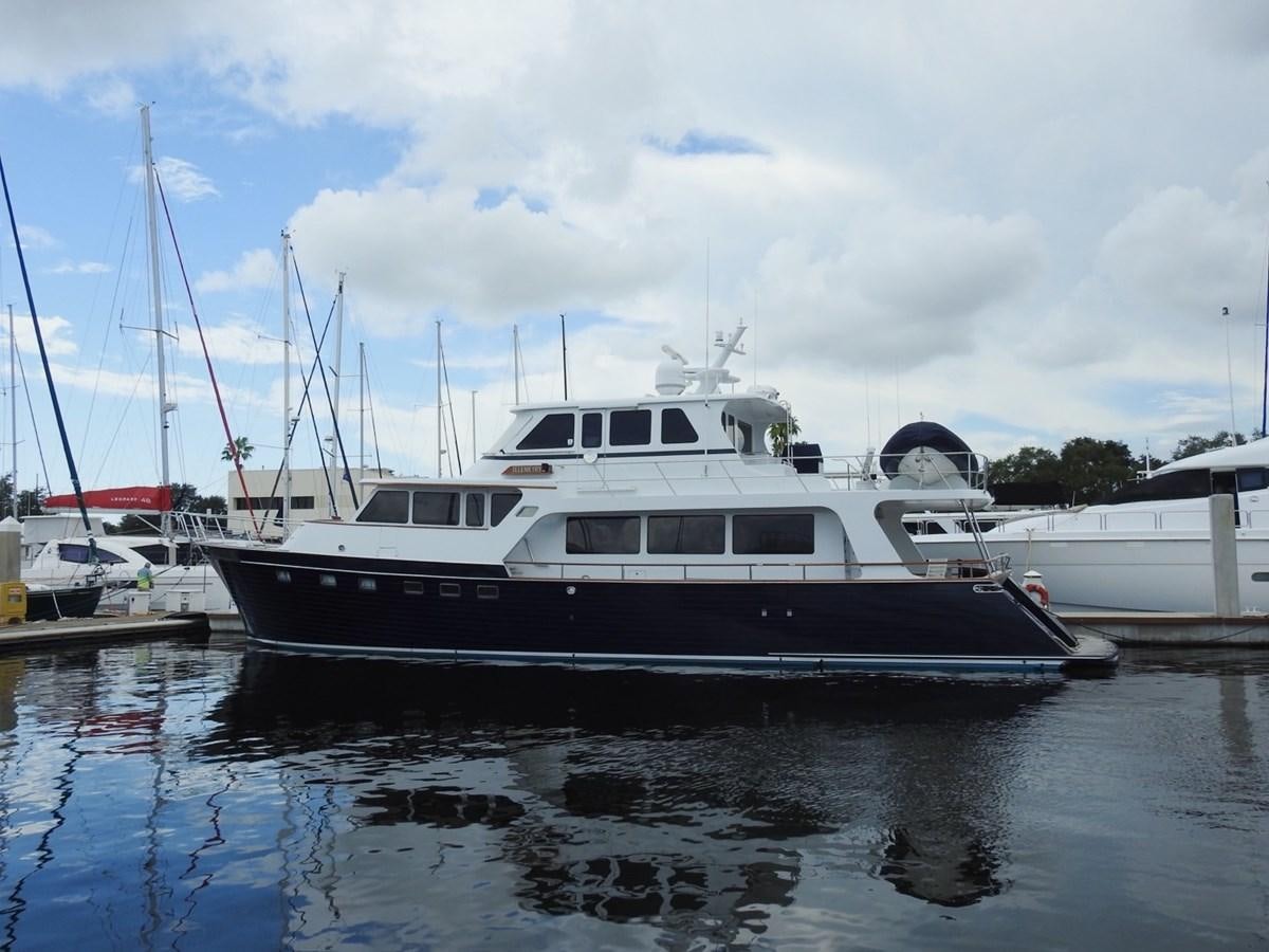 a boat in the water aboard TELEMETRY Yacht for Sale