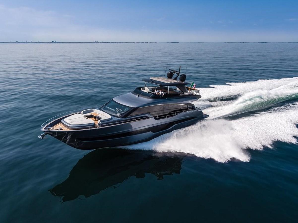 a boat on the water aboard SETTANTOTTO 78 Yacht for Sale